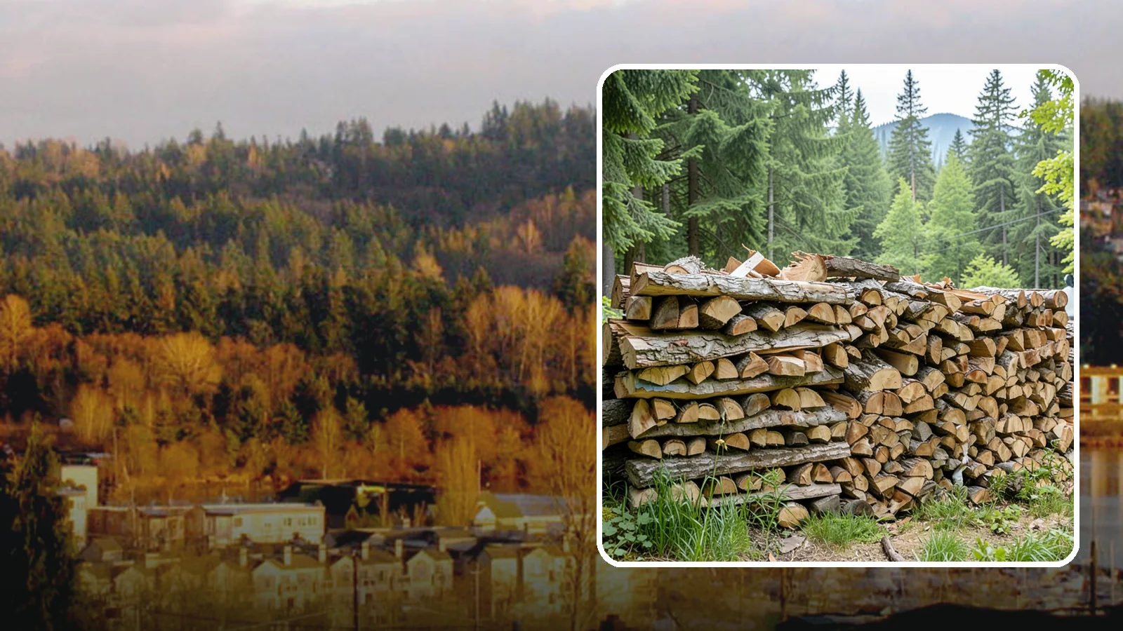 Fireplace-Size Firewood in Kenmore, King County, WA - Firewood cut to a comfortable fireplace length for easy loading and an even burn.