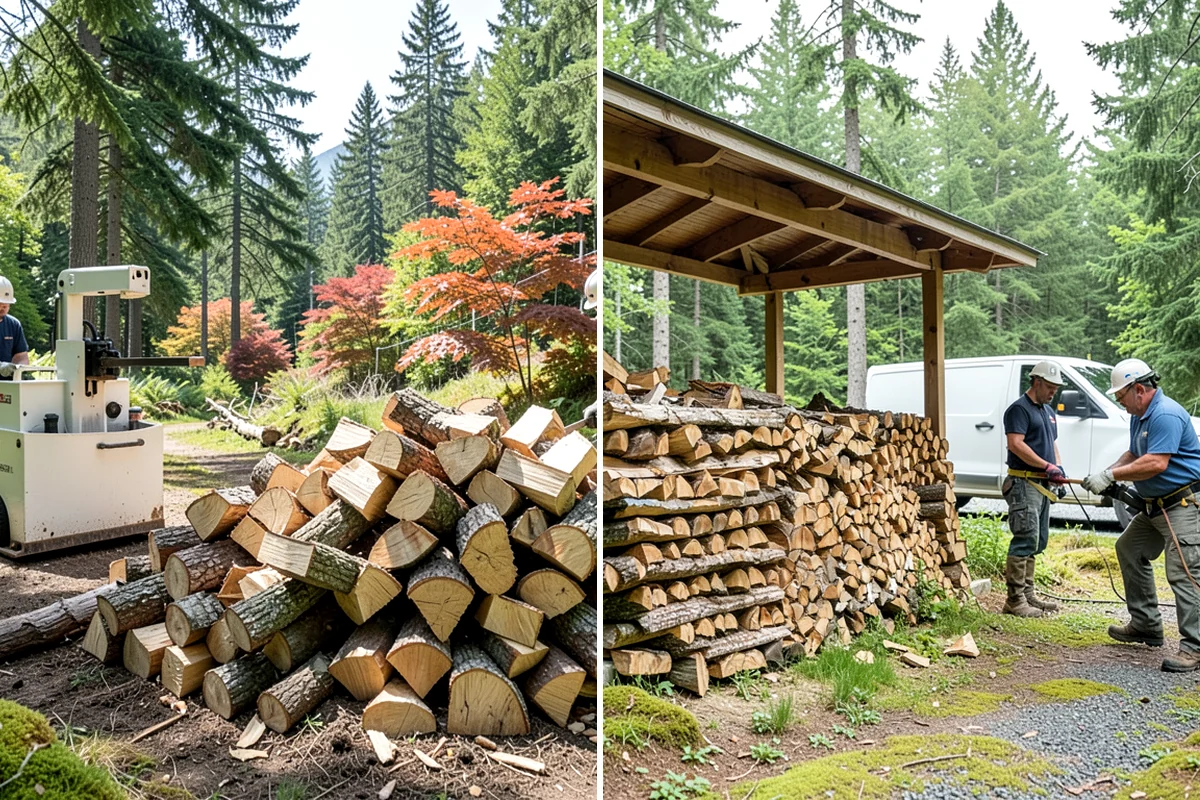 Fireplace-Size Firewood in Kenmore, King County, WA - Confirm your fireplace dimensions and volume
