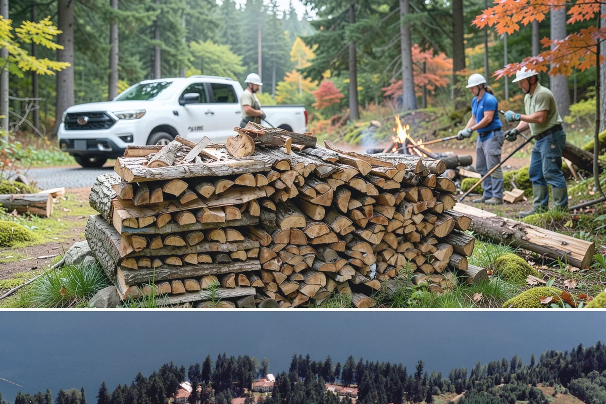 Fireplace-Size Firewood in Lakewood, Pierce County, WA - Buy in late summer or early fall so your fireplace wood is seasoned and ready for the cold months.