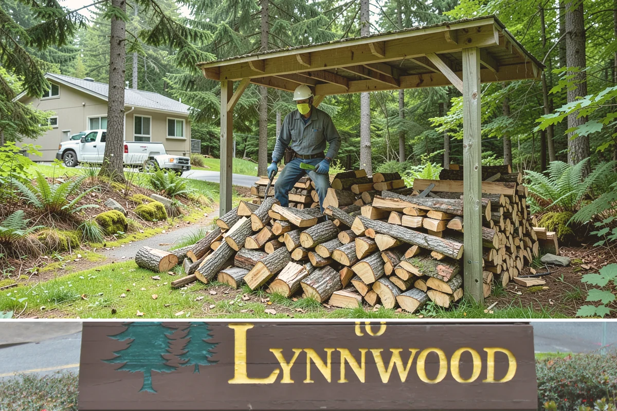 Fireplace-Size Firewood in Lynnwood, Snohomish County, WA - Buy in late summer or early fall so your fireplace wood is seasoned and ready for the cold months.