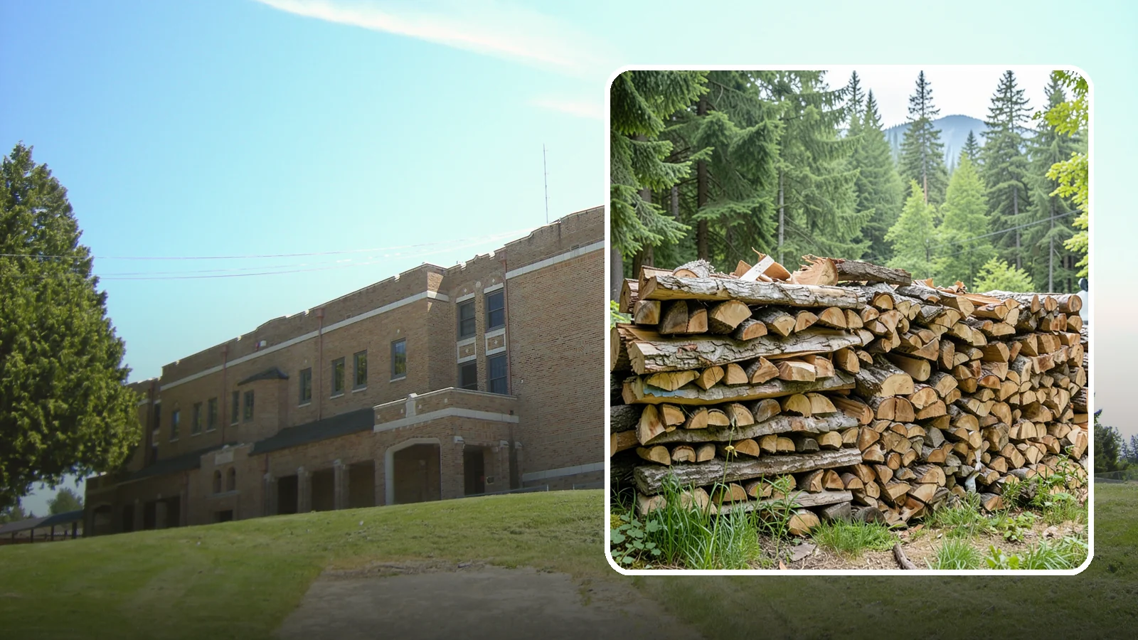 Fireplace-Size Firewood in Maple Valley, King County, WA - Firewood cut to a comfortable fireplace length for easy loading and an even burn.