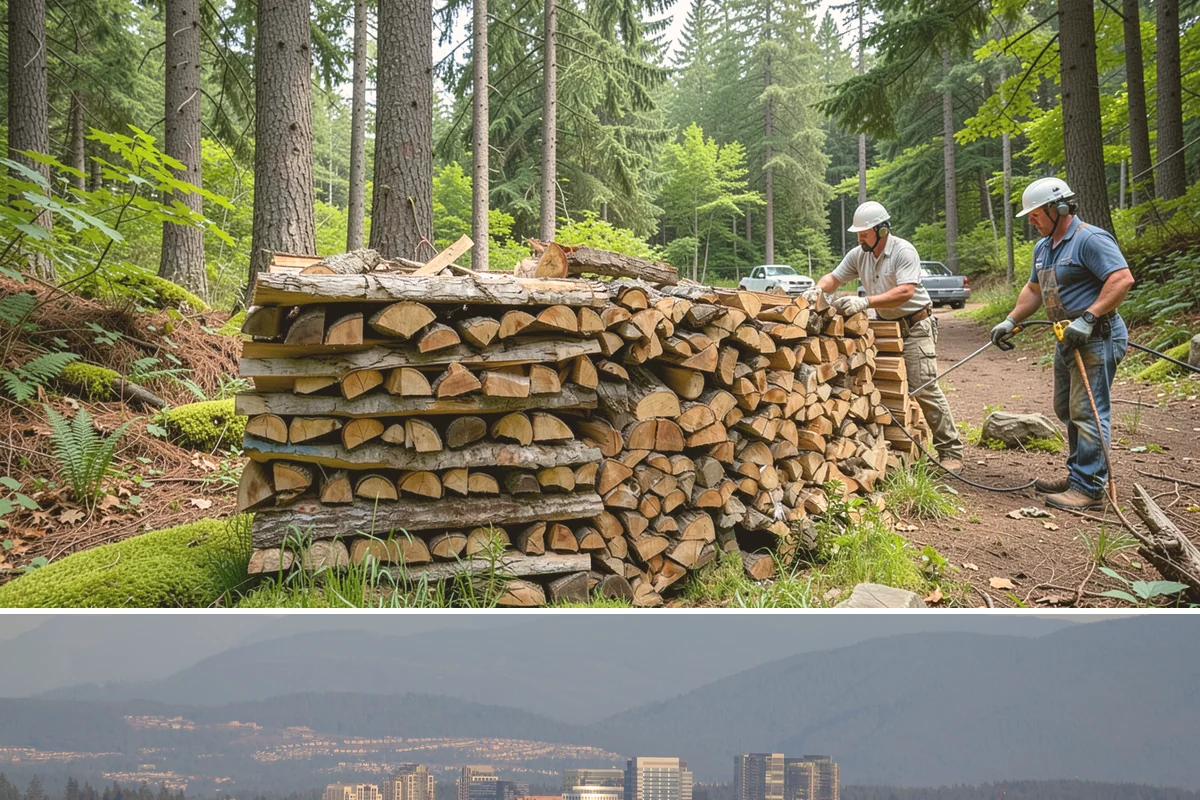 Fireplace-Size Firewood in Medina, King County, WA - Buy in late summer or early fall so your fireplace wood is seasoned and ready for the cold months.