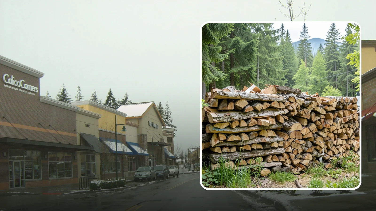 Fireplace-Size Firewood in Mill Creek, Snohomish County, WA - Firewood cut to a comfortable fireplace length for easy loading and an even burn.