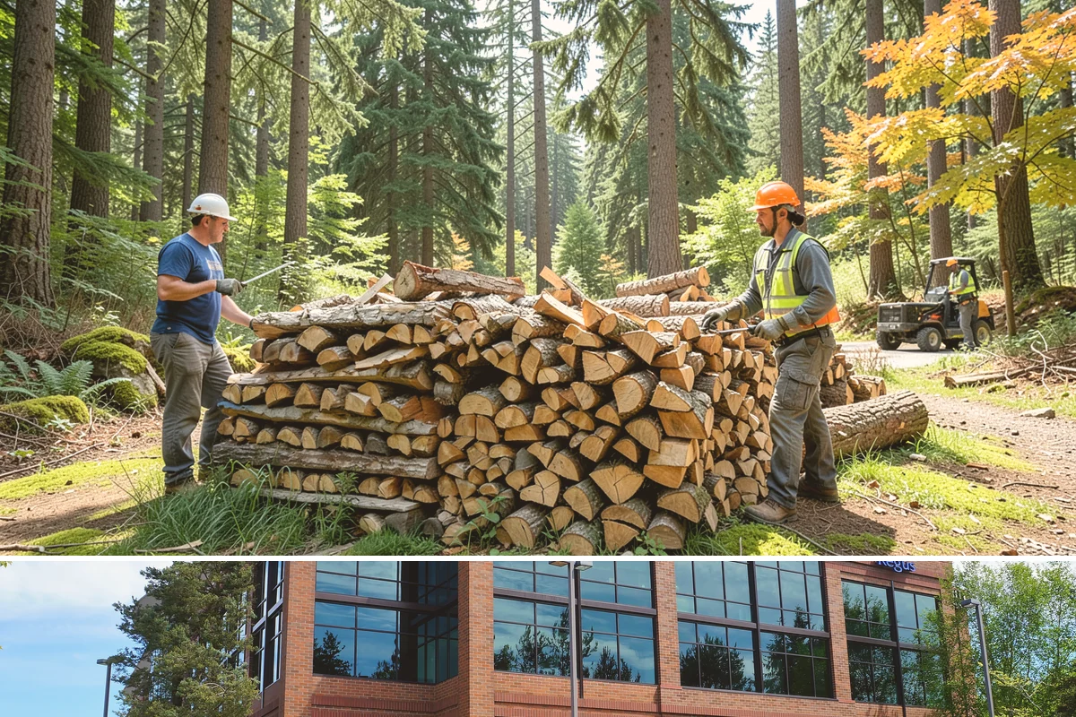 Fireplace-Size Firewood in Mountlake Terrace, WA - Buy in late summer or early fall so your fireplace wood is seasoned and ready for the cold months.