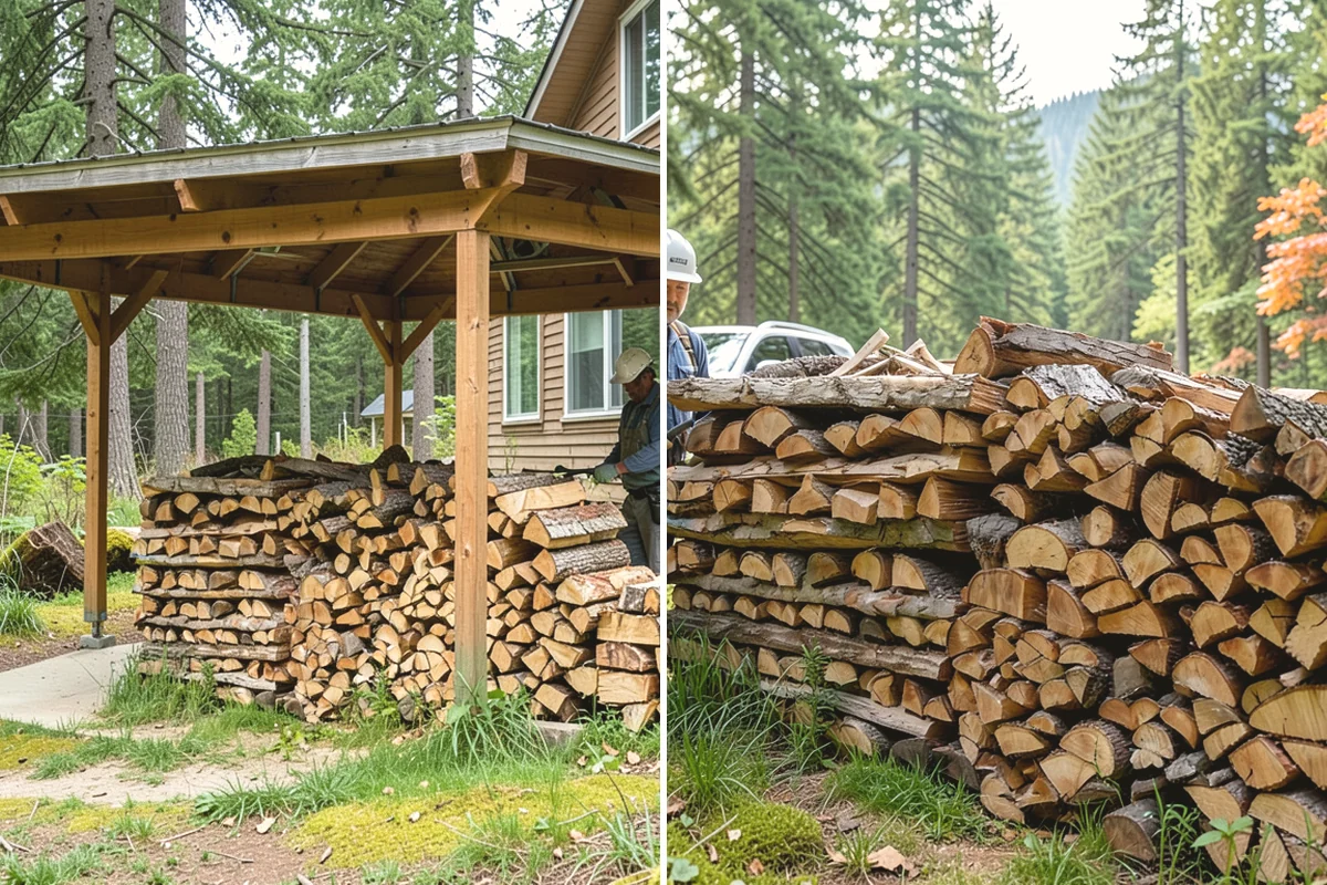 Fireplace-Size Firewood in Mukilteo, Snohomish County, WA - Confirm your fireplace dimensions and volume