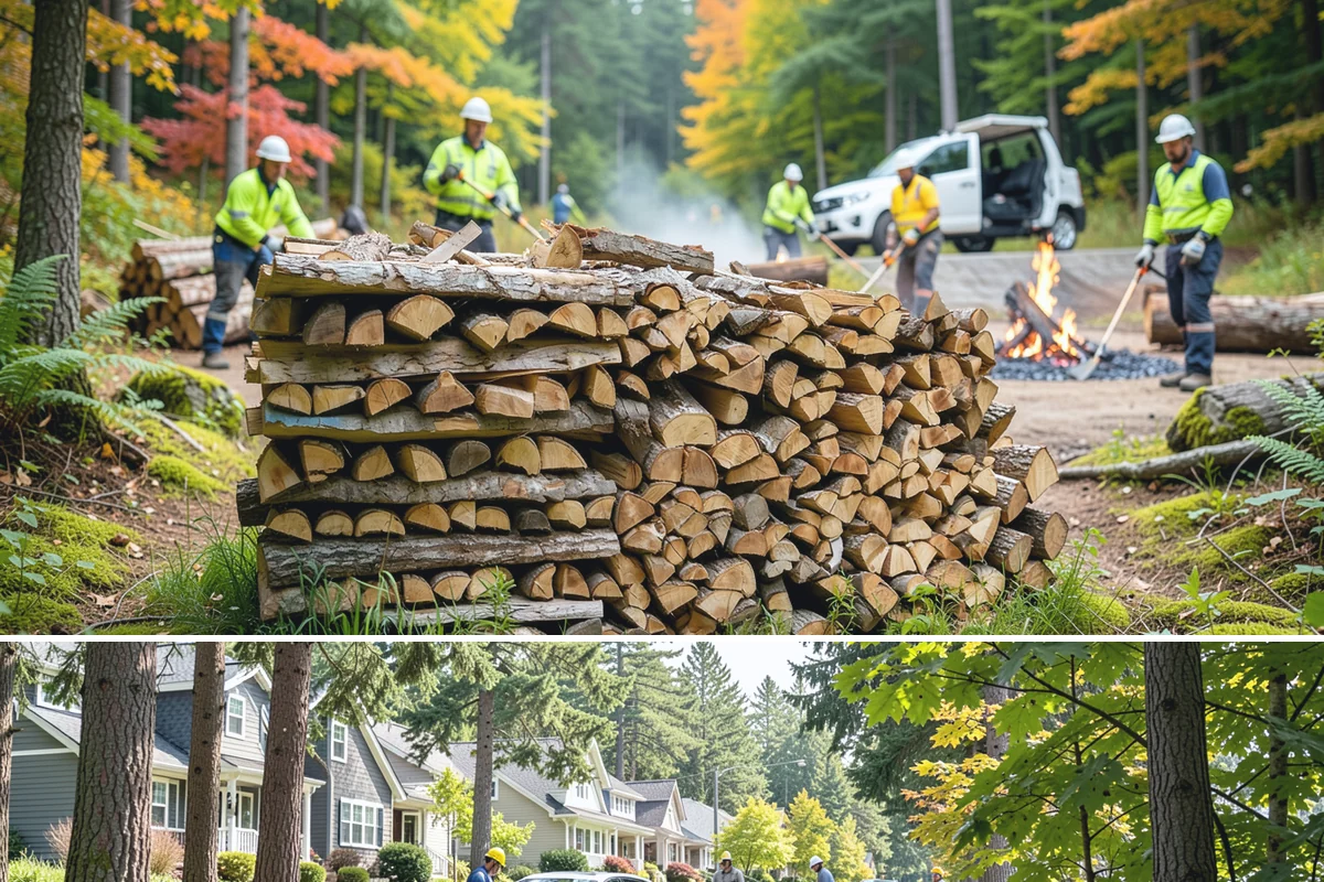 Fireplace-Size Firewood in Normandy Park, King County, WA - Buy in late summer or early fall so your fireplace wood is seasoned and ready for the cold months.