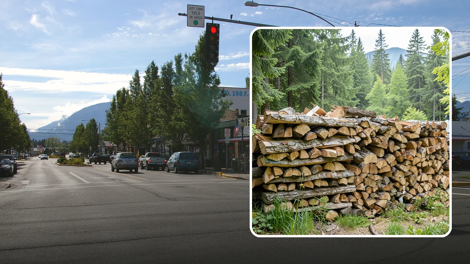 Fireplace-Size Firewood in North Bend, King County, WA - Firewood cut to a comfortable fireplace length for easy loading and an even burn.