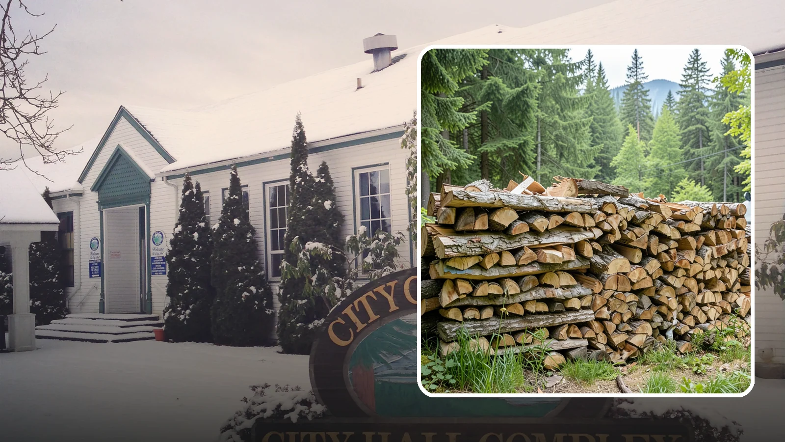 Fireplace-Size Firewood in Pacific, King County, WA - Firewood cut to a comfortable fireplace length for easy loading and an even burn.