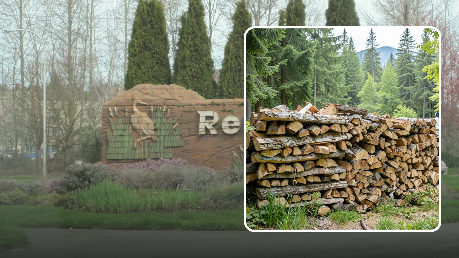 Fireplace-Size Firewood in Renton, King County, WA - Firewood cut to a comfortable fireplace length for easy loading and an even burn.