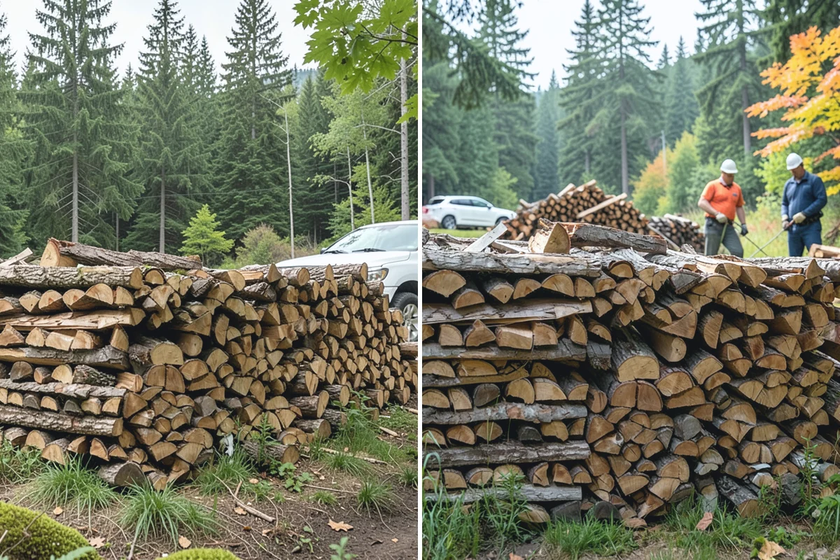 Fireplace-Size Firewood in Renton, King County, WA - Confirm your fireplace dimensions and volume