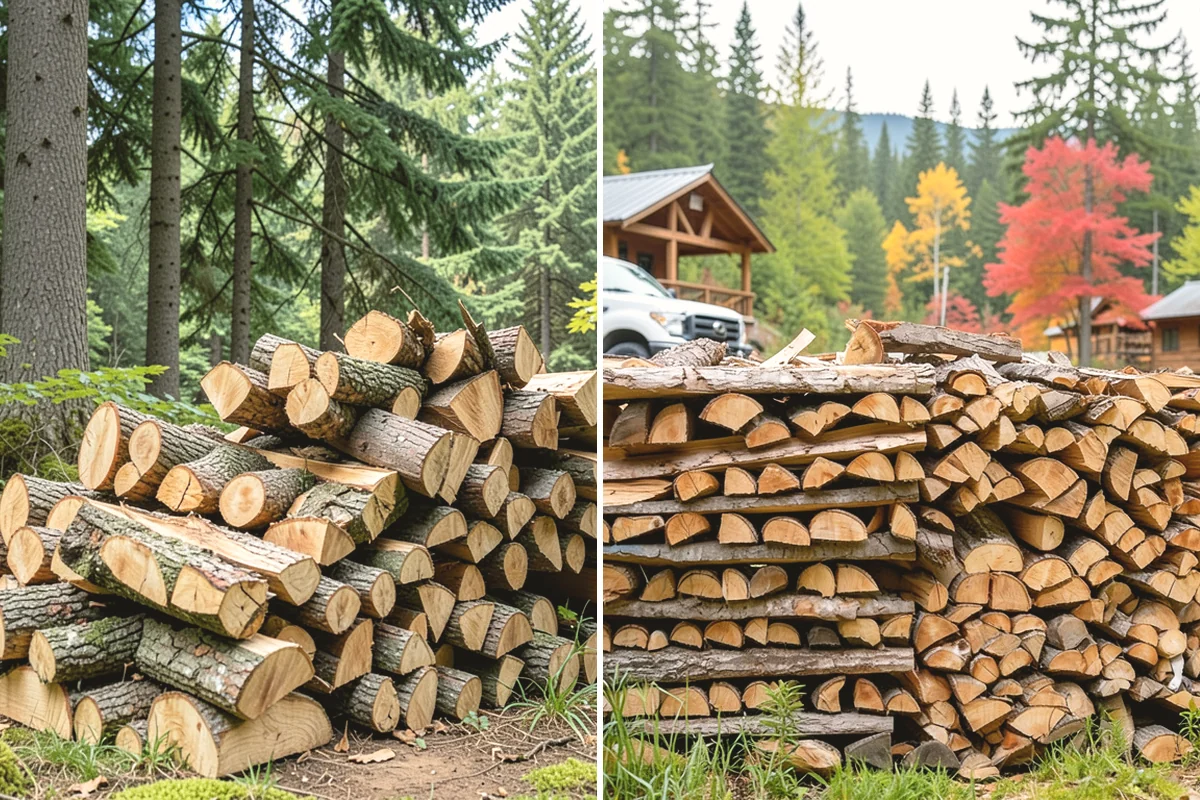 Fireplace-Size Firewood in Ruston, Pierce County, WA - Confirm your fireplace dimensions and volume