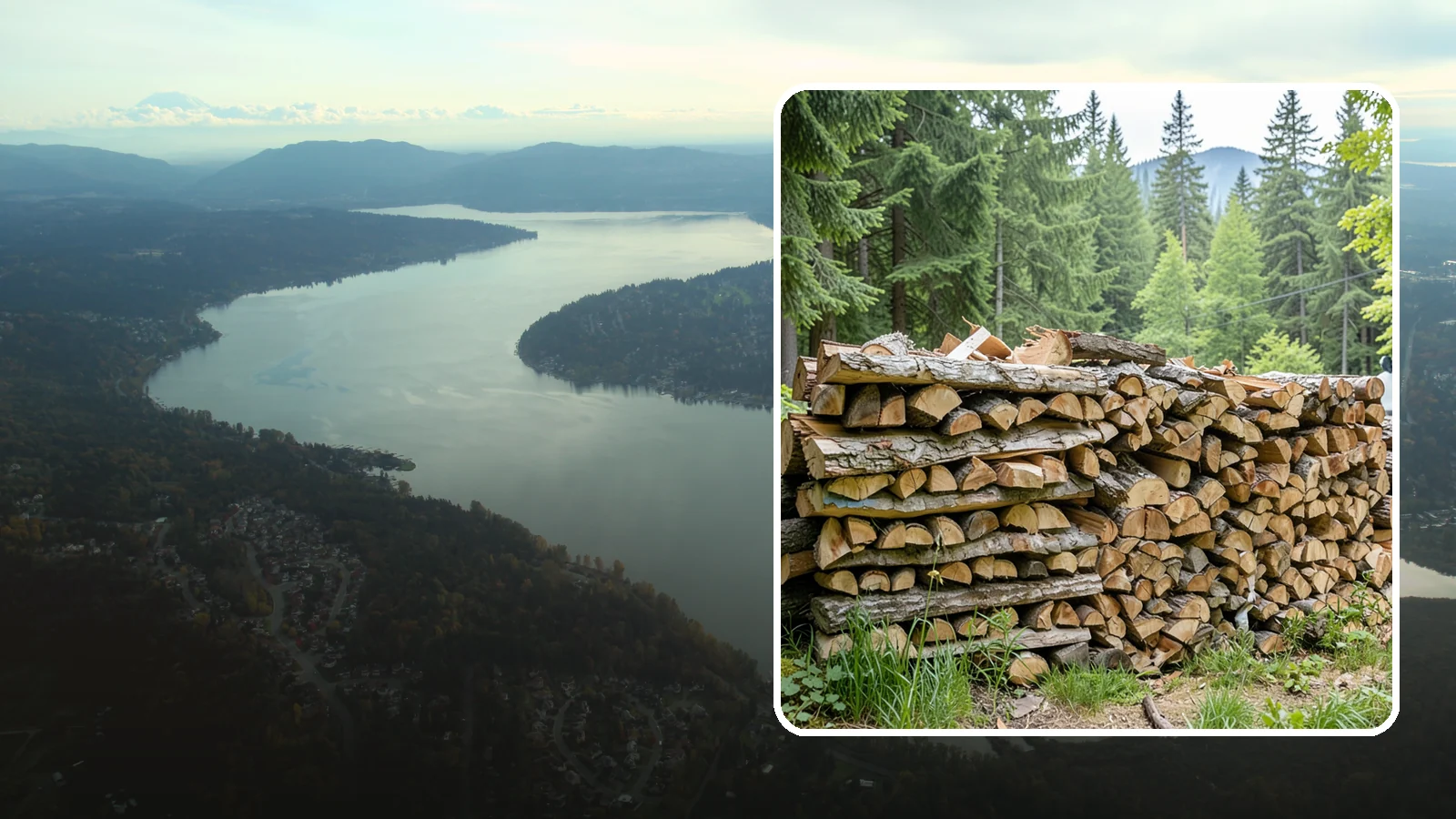 Fireplace-Size Firewood in Sammamish, King County, WA - Firewood cut to a comfortable fireplace length for easy loading and an even burn.