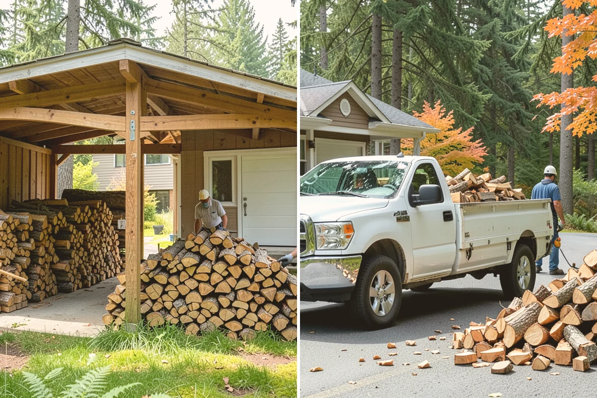 Fireplace-Size Firewood in Sammamish, King County, WA - Confirm your fireplace dimensions and volume