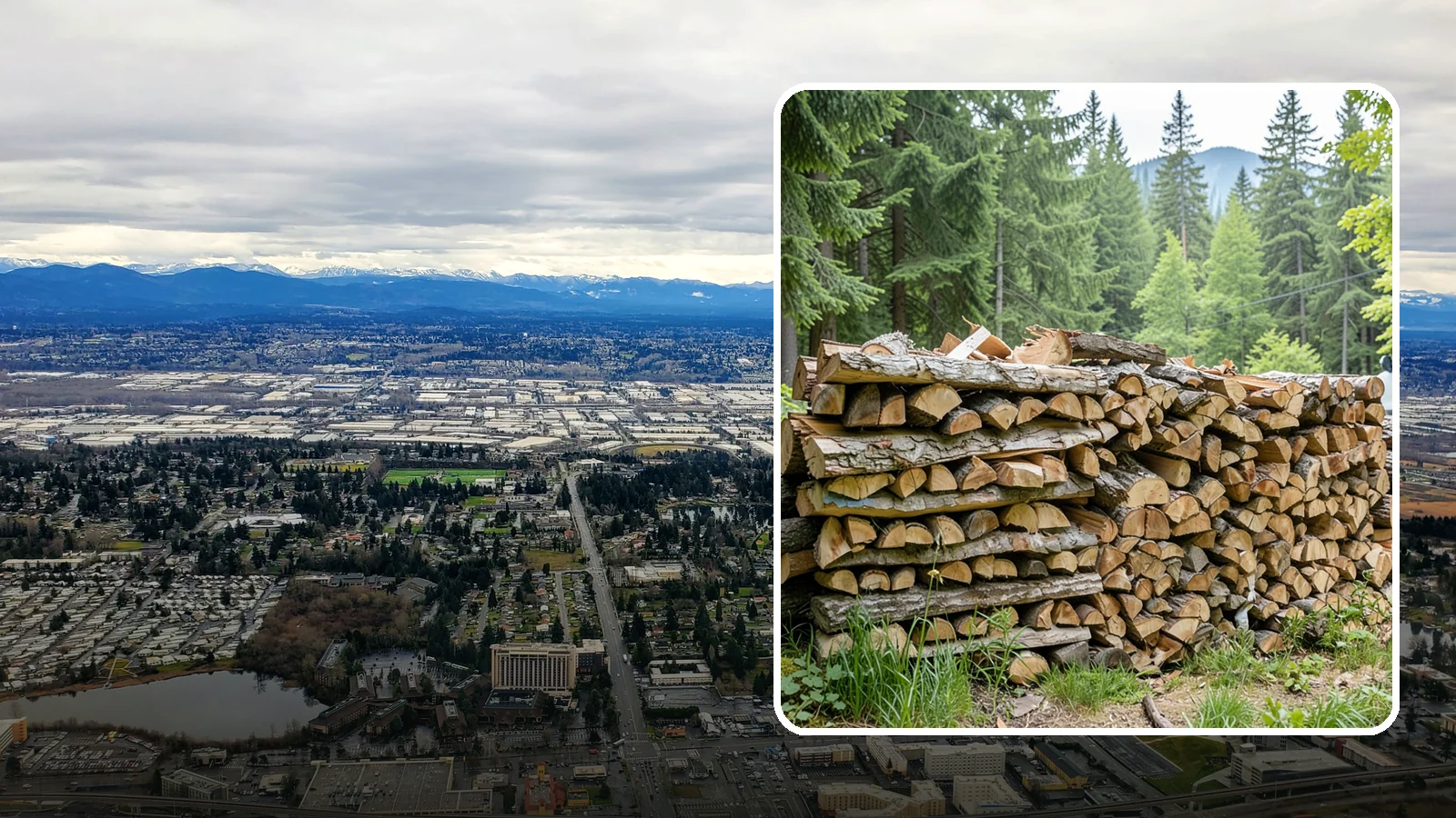 Fireplace-Size Firewood in SeaTac, WA - Firewood cut to a comfortable fireplace length for easy loading and an even burn.
