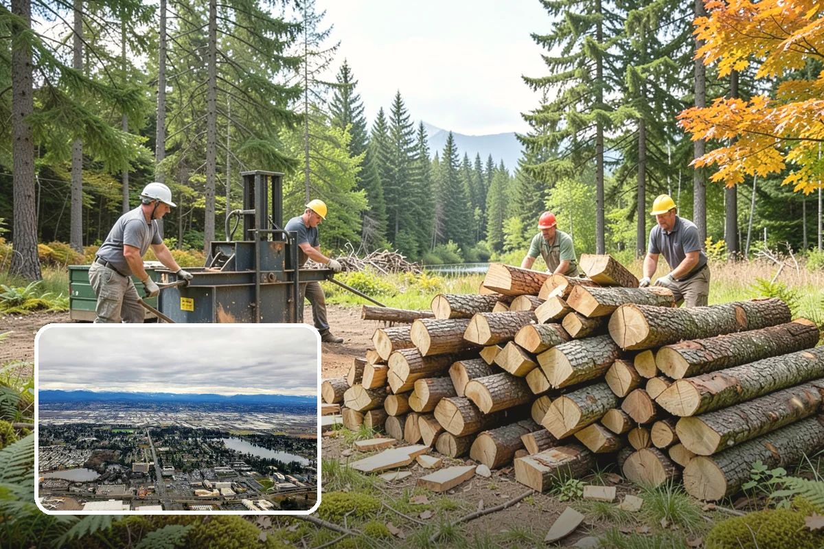 Fireplace-Size Firewood in SeaTac, WA - Sized for traditional open fireplaces