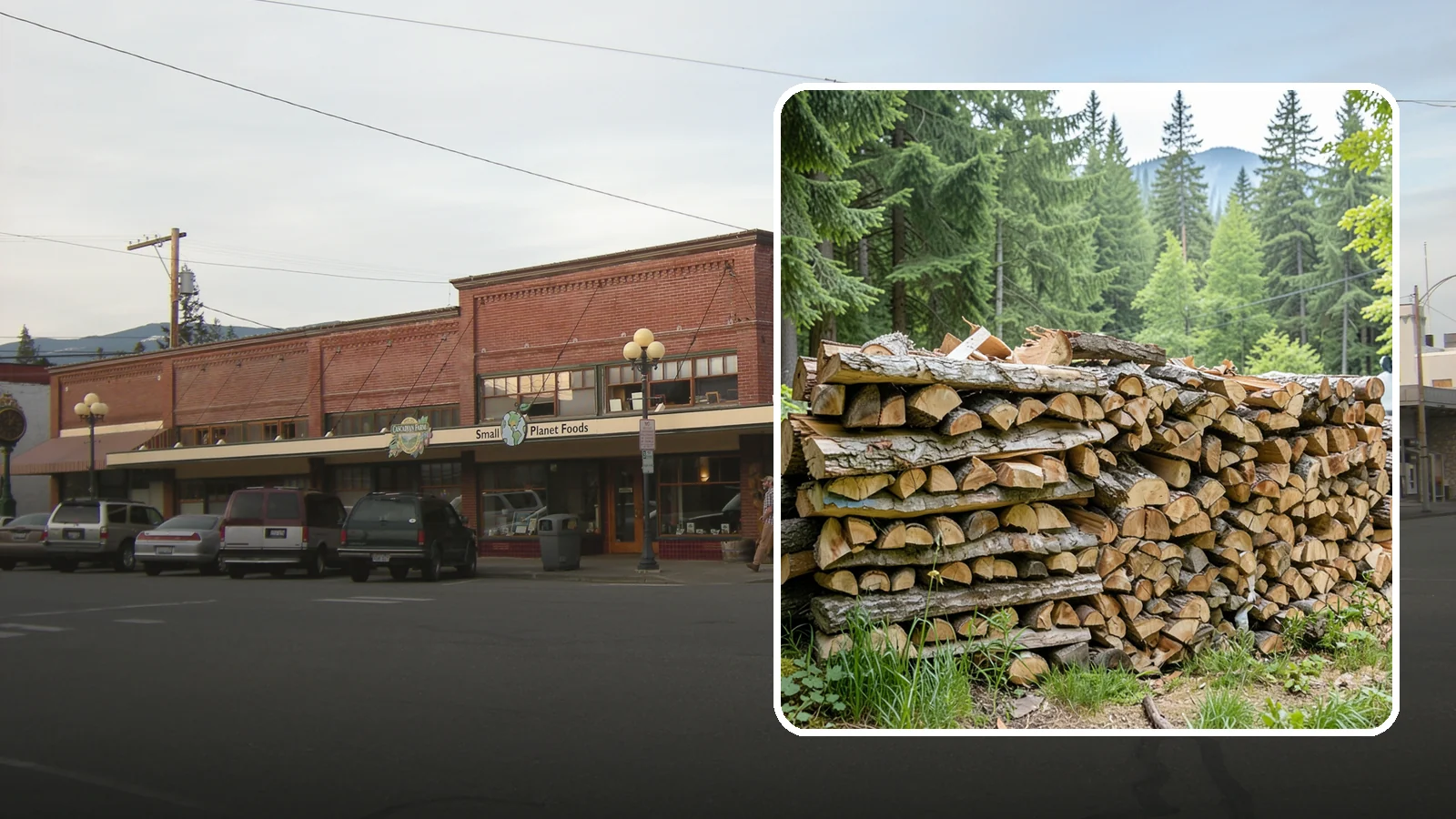 Fireplace-Size Firewood in Sedro-Woolley, Skagit County, WA - Firewood cut to a comfortable fireplace length for easy loading and an even burn.