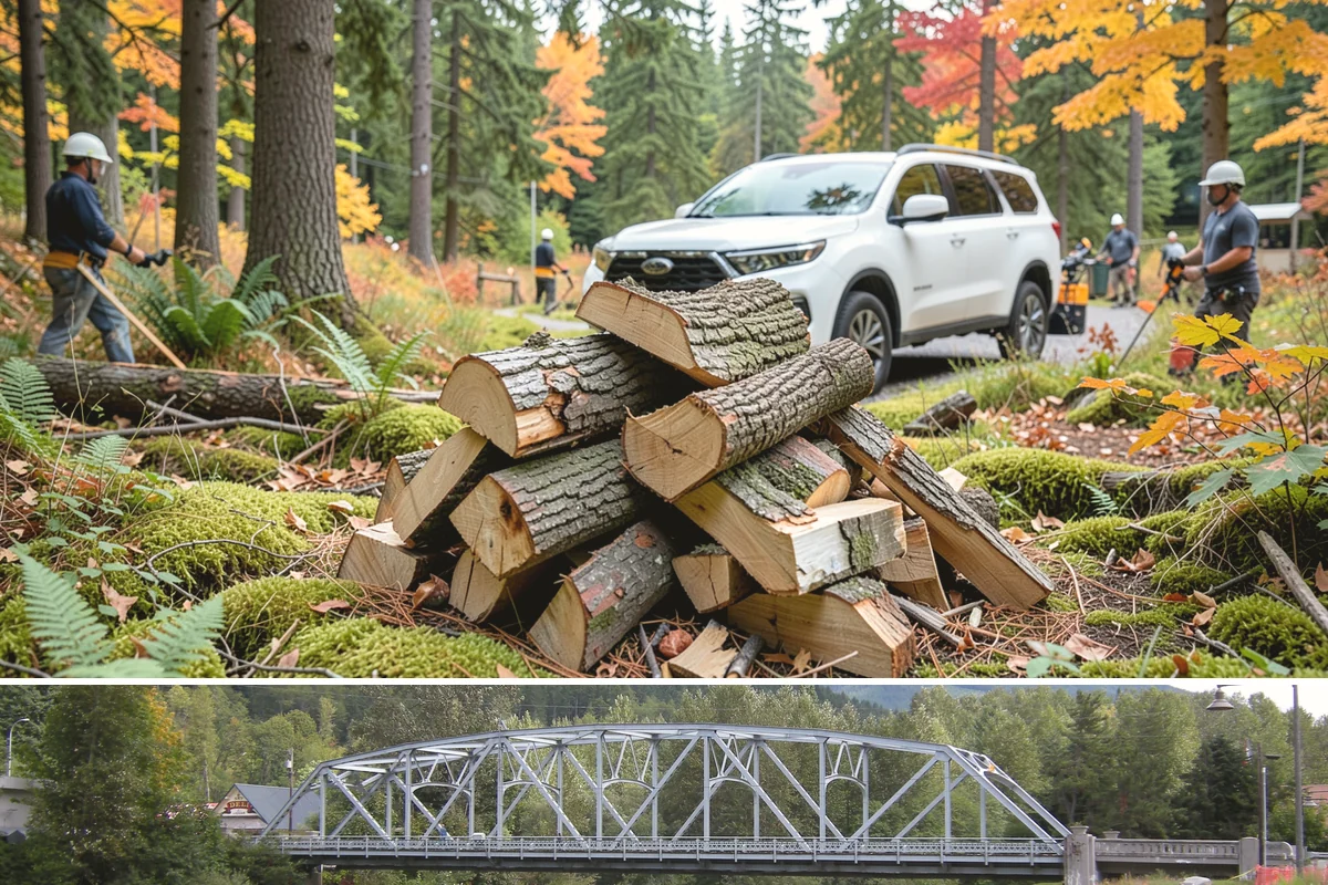 Fireplace-Size Firewood in Skykomish, King County, WA - Buy in late summer or early fall so your fireplace wood is seasoned and ready for the cold months.