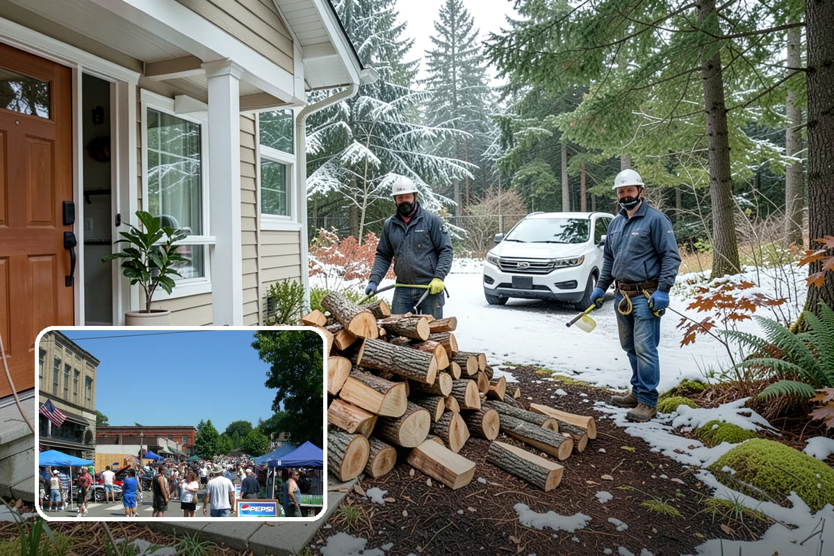 Fireplace-Size Firewood in Snohomish, Snohomish County, WA - Sized for traditional open fireplaces