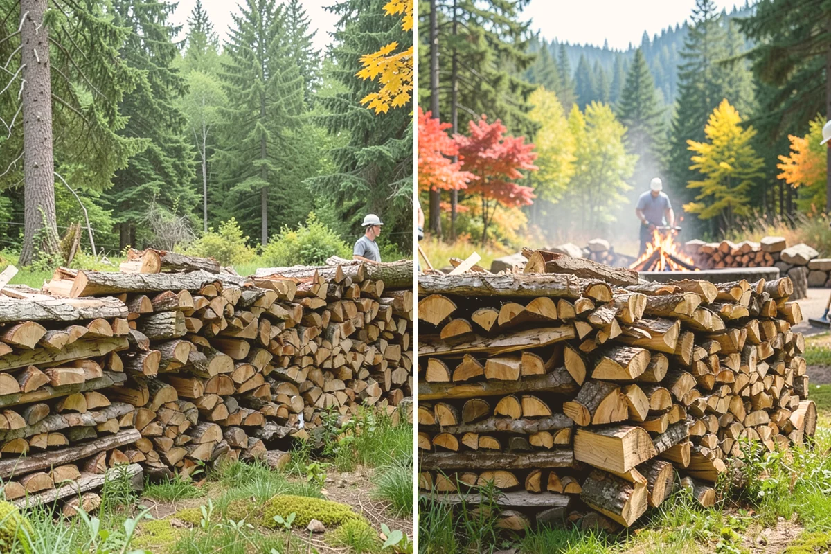 Fireplace-Size Firewood in Snohomish, Snohomish County, WA - Confirm your fireplace dimensions and volume