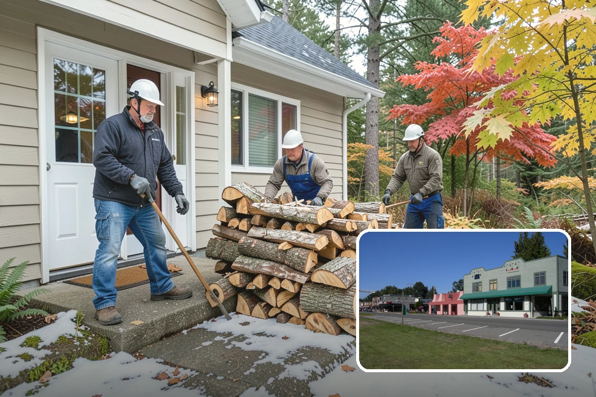 Fireplace-Size Firewood in Snoqualmie, King County, WA - Sized for traditional open fireplaces