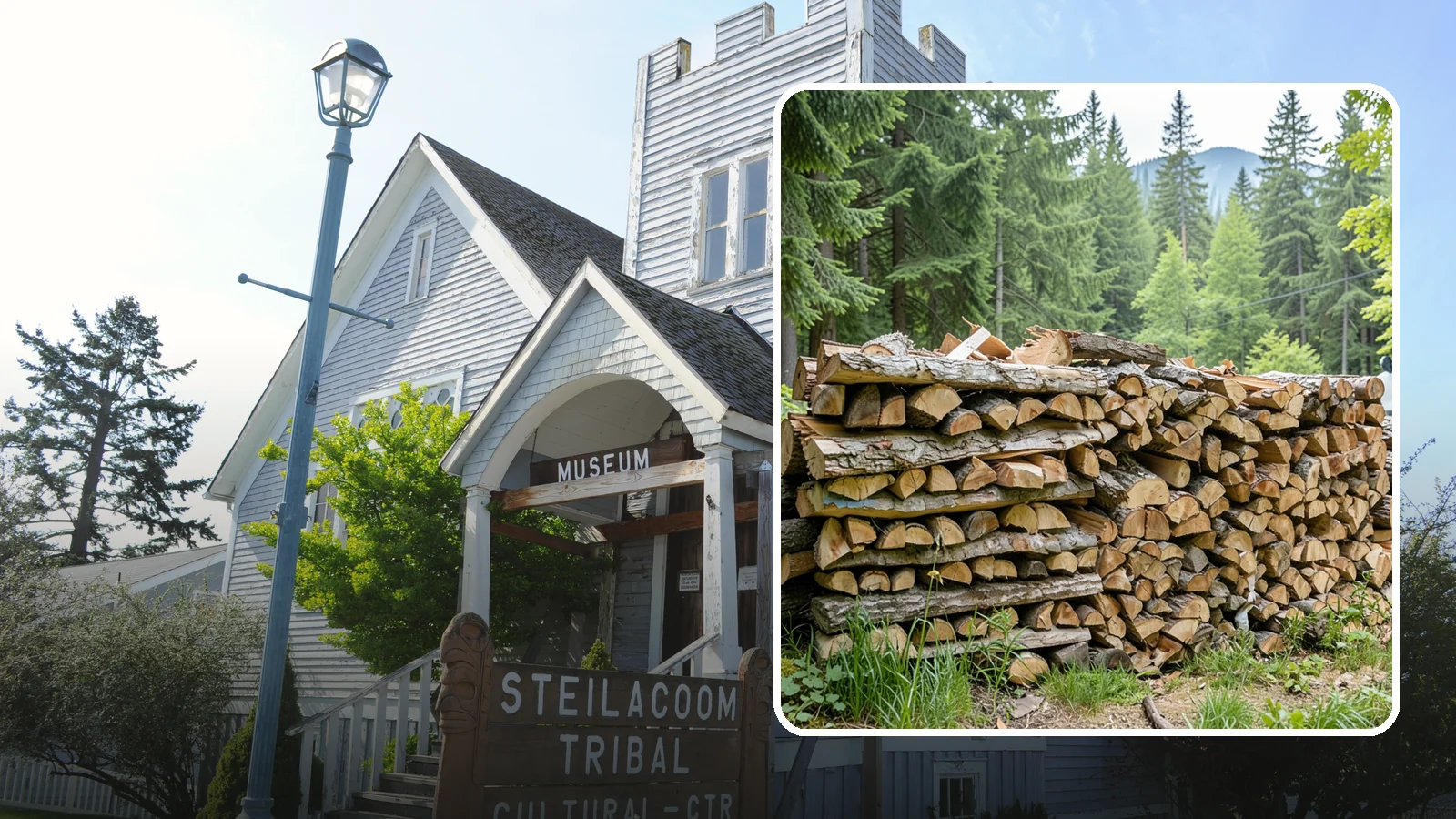 Fireplace-Size Firewood in Steilacoom, Pierce County, WA - Firewood cut to a comfortable fireplace length for easy loading and an even burn.
