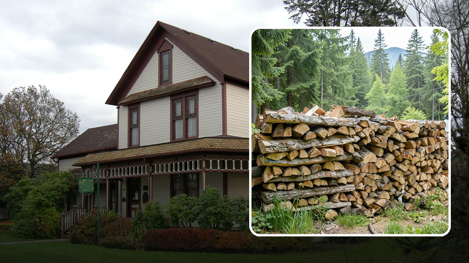 Fireplace-Size Firewood in Sumner, Pierce County, WA - Firewood cut to a comfortable fireplace length for easy loading and an even burn.