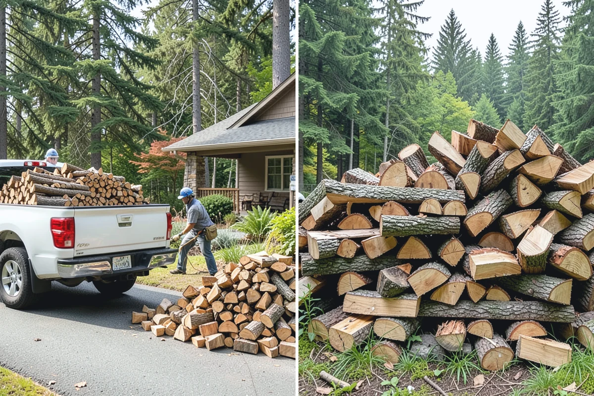 Fireplace-Size Firewood in Sumner, Pierce County, WA - Confirm your fireplace dimensions and volume