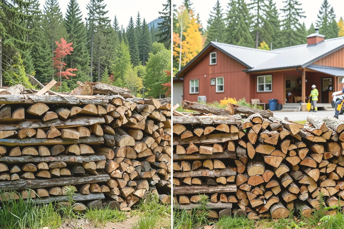 Fireplace-Size Firewood in Tacoma, Pierce County, WA - Confirm your fireplace dimensions and volume