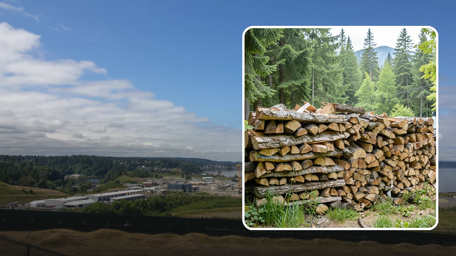 Fireplace-Size Firewood in University Place, Pierce County, WA - Firewood cut to a comfortable fireplace length for easy loading and an even burn.