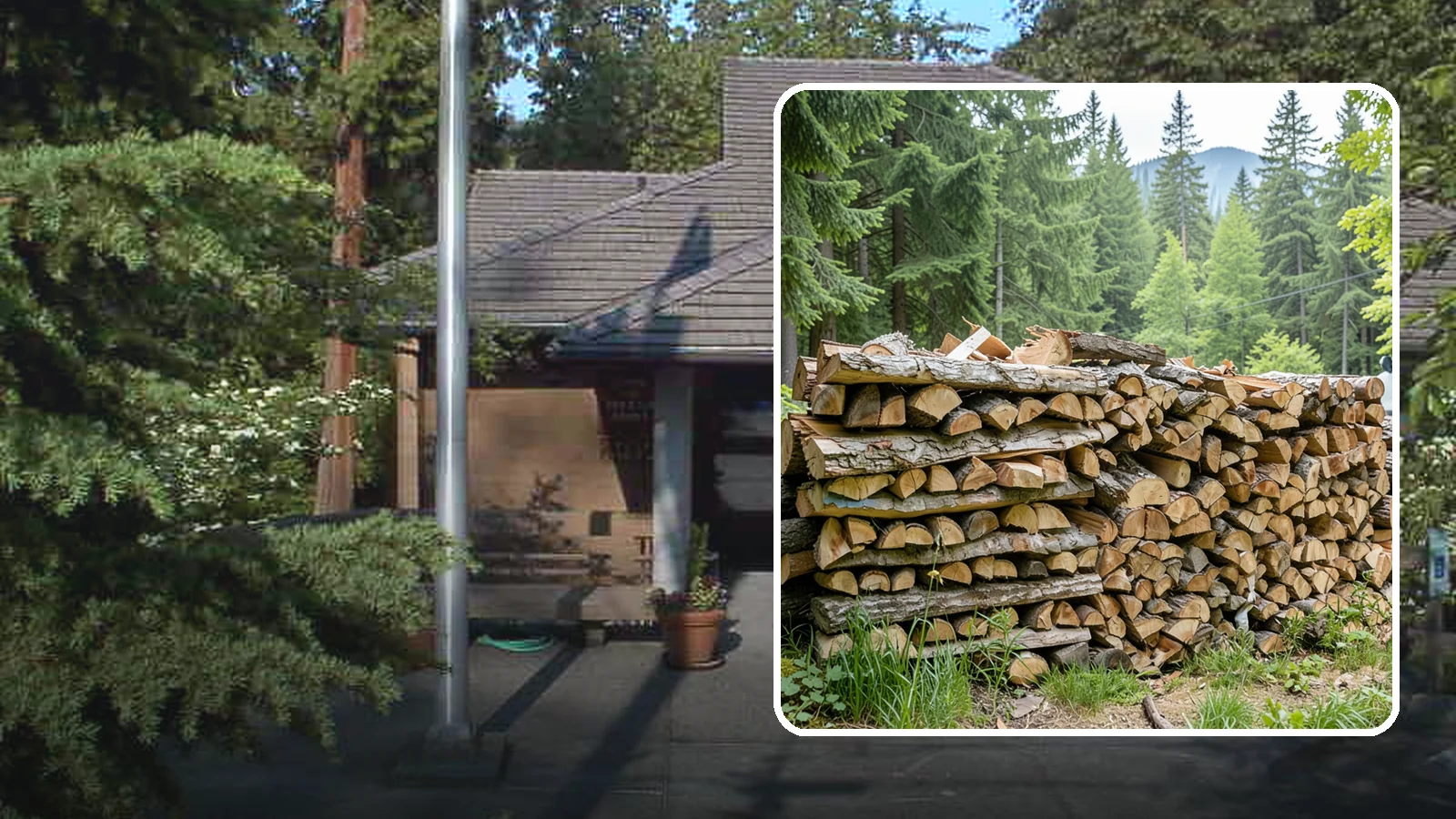 Fireplace-Size Firewood in Yarrow Point, King County, WA - Firewood cut to a comfortable fireplace length for easy loading and an even burn.