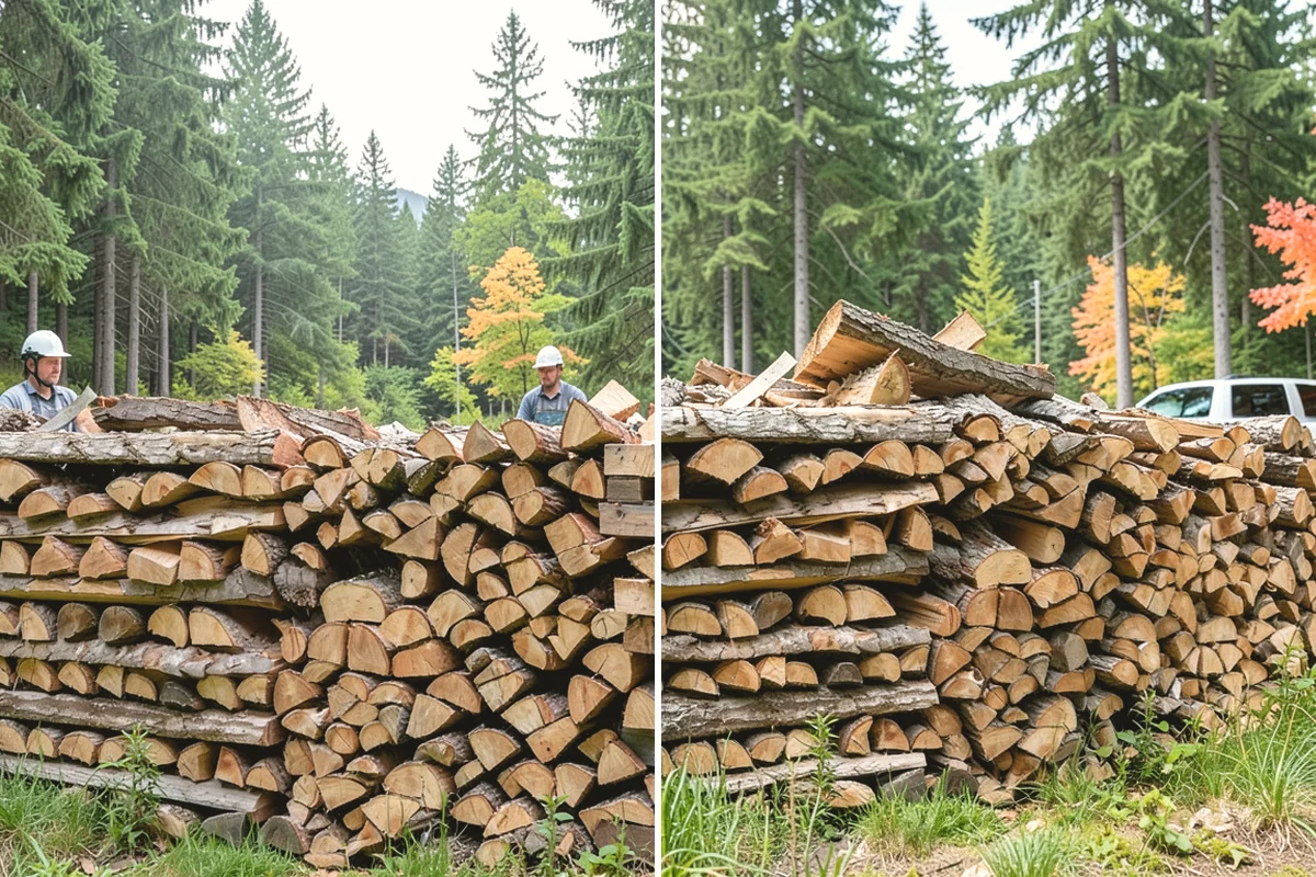 Fireplace-Size Firewood in Yarrow Point, King County, WA - Confirm your fireplace dimensions and volume