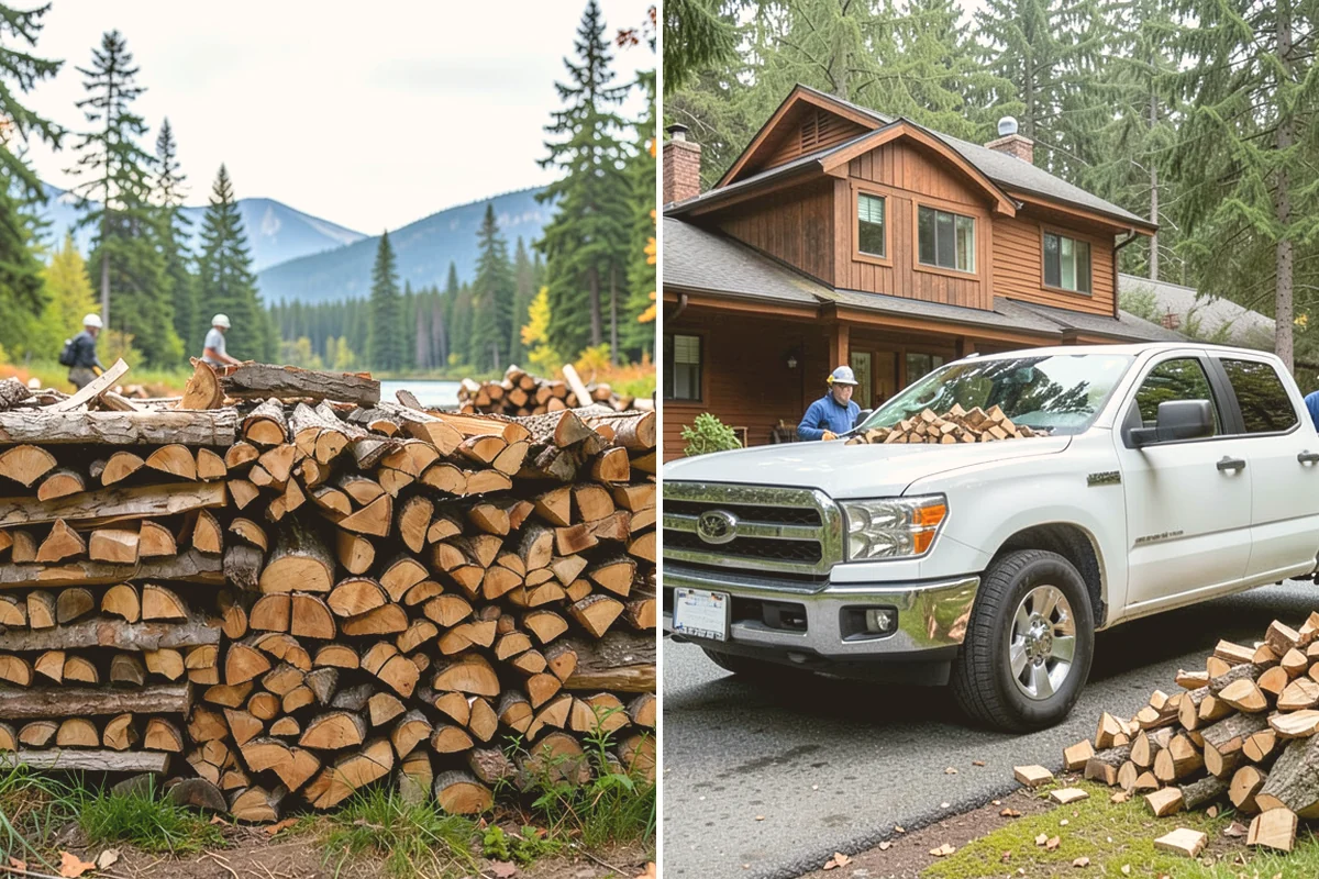 Firewood Area Cleanup in Algona, King County, WA - Assess the full firewood area and note all the material to clear