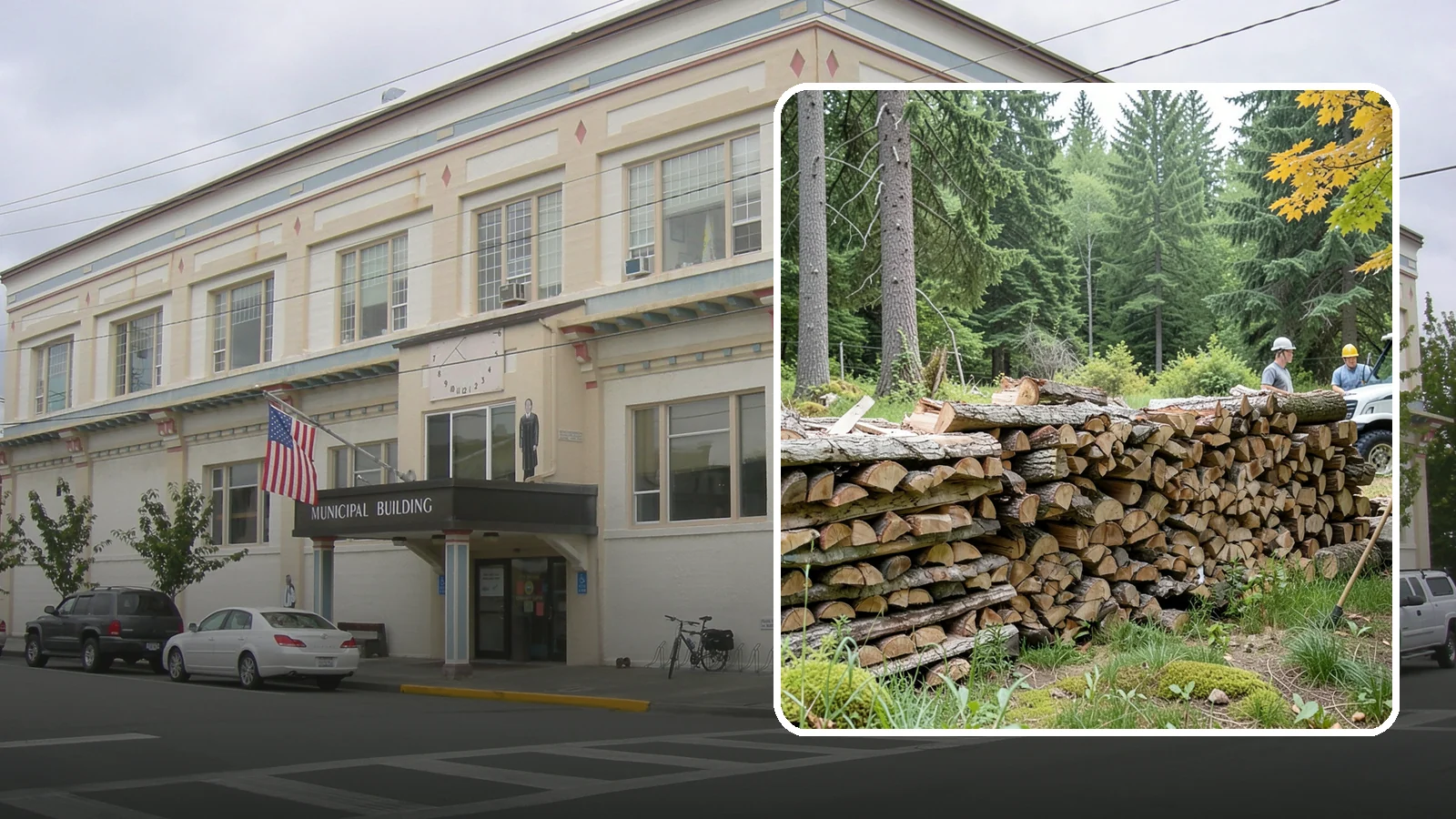 Firewood Area Cleanup in Anacortes, Skagit County, WA - We give your entire firewood zone a full reset, clearing debris, scraps, and clutter from top to bottom.