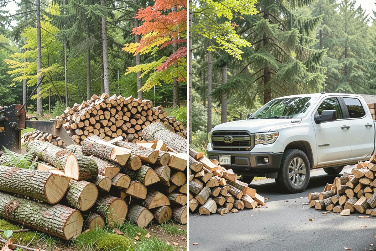 Firewood Area Cleanup in Anacortes, Skagit County, WA - Assess the full firewood area and note all the material to clear