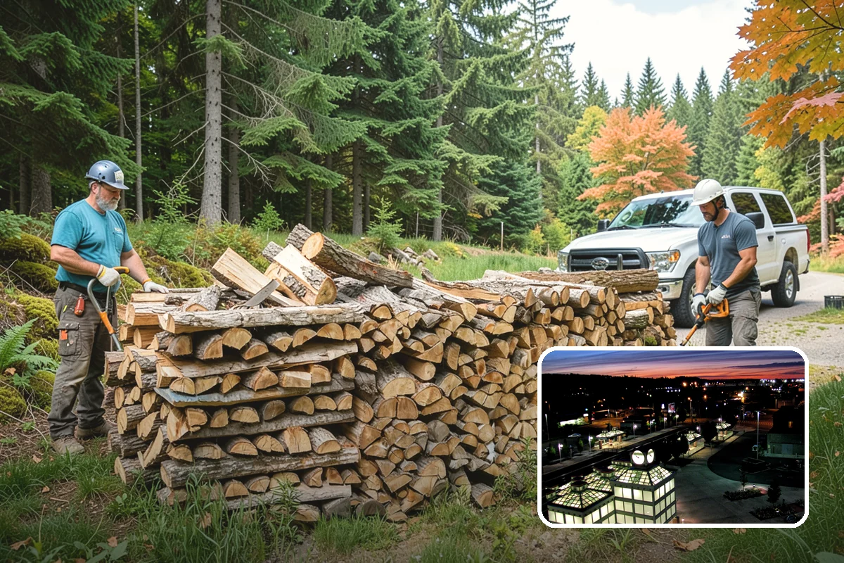 Firewood Area Cleanup in Auburn, King County, WA - Restores the whole firewood zone in one visit