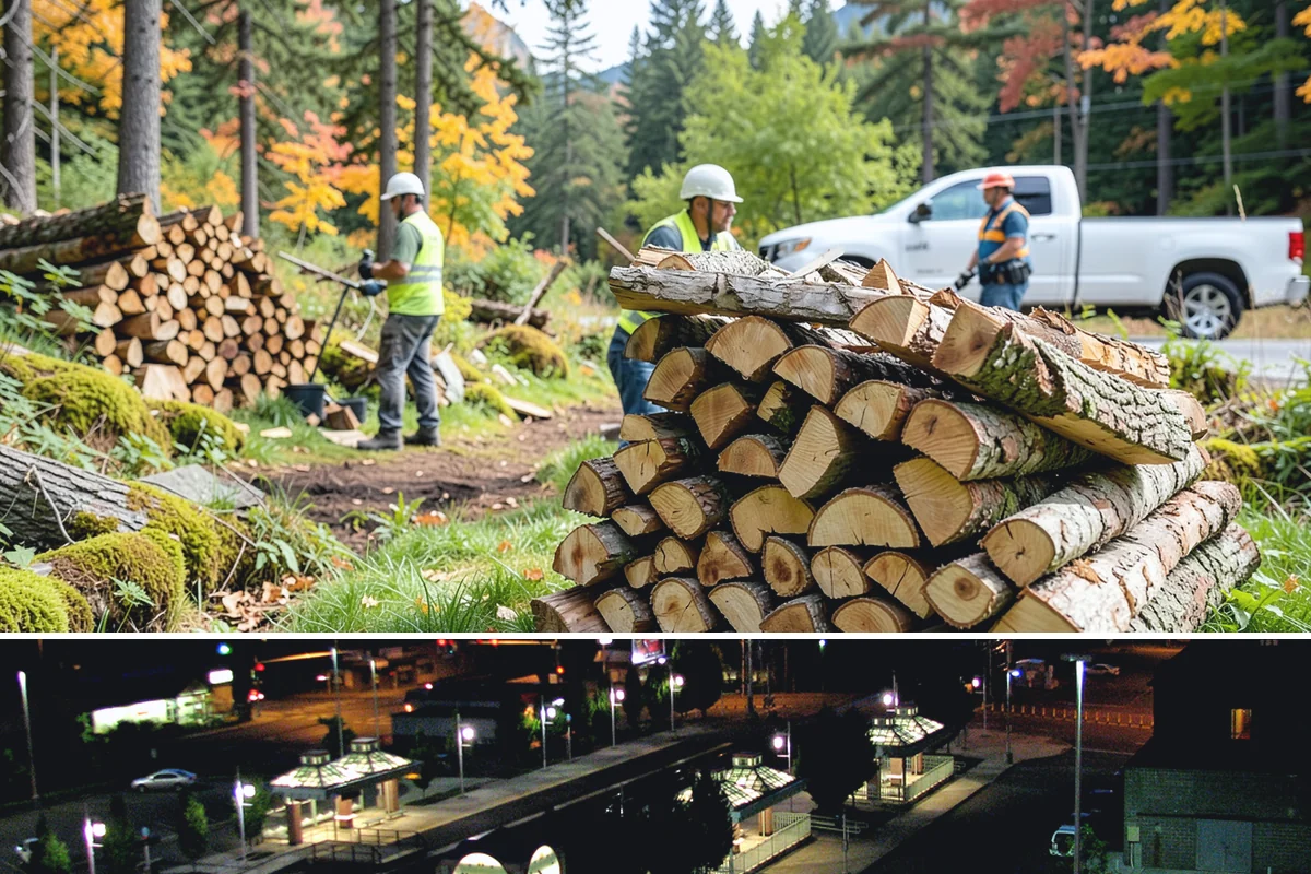 Firewood Area Cleanup in Auburn, King County, WA - Early spring is the sweet spot for a full reset after winter, though a fall visit preps the space ahead of heating season.