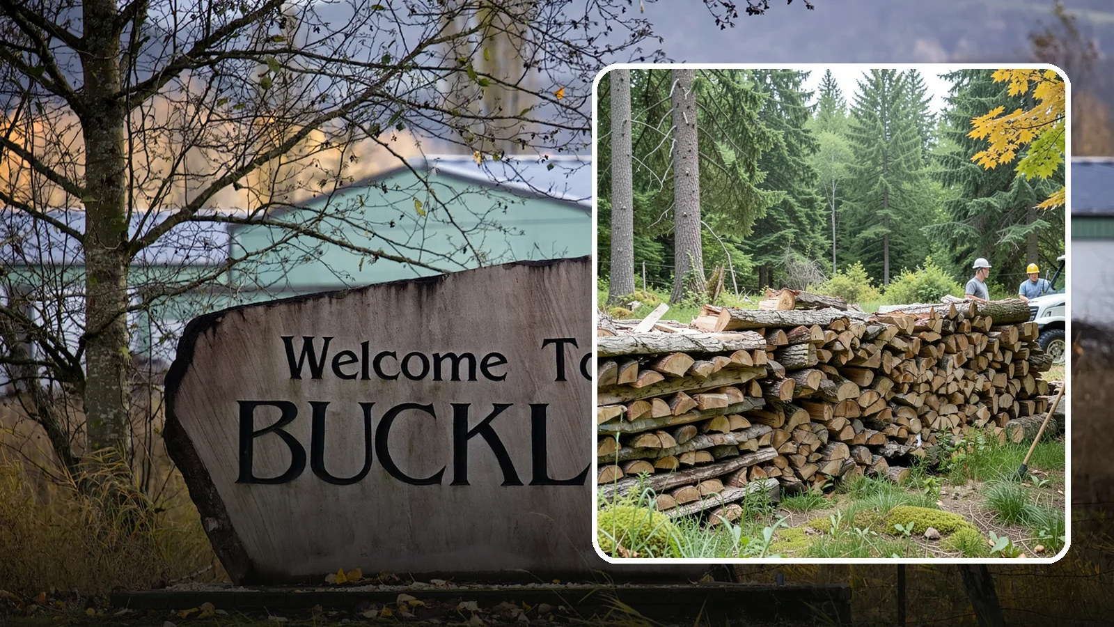 Firewood Area Cleanup in Buckley, Pierce County, WA - We give your entire firewood zone a full reset, clearing debris, scraps, and clutter from top to bottom.