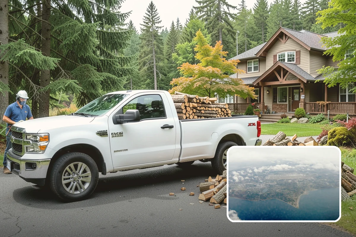 Firewood Area Cleanup in Burien, King County, WA - Restores the whole firewood zone in one visit