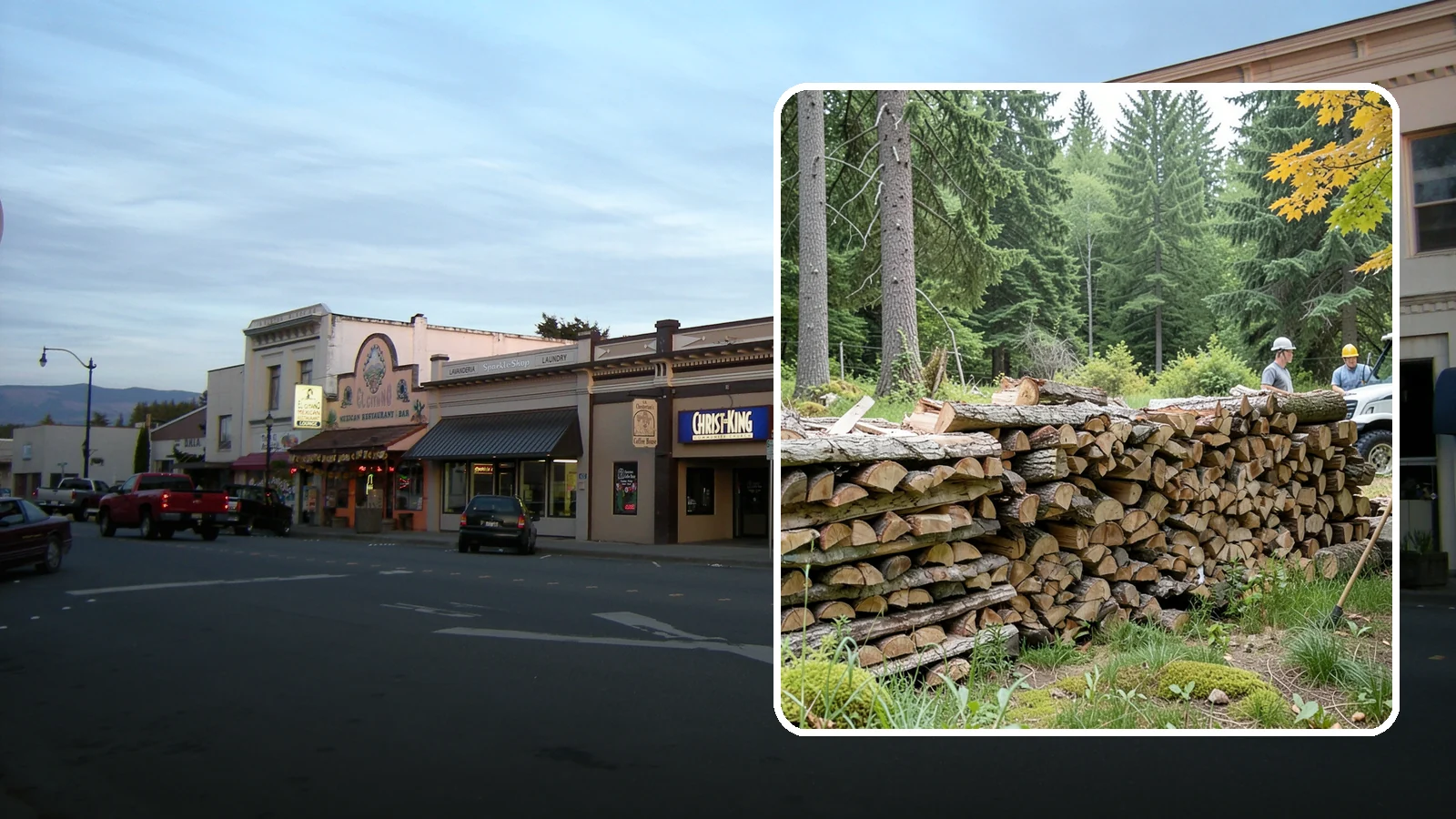 Firewood Area Cleanup in Burlington, Skagit County, WA - We give your entire firewood zone a full reset, clearing debris, scraps, and clutter from top to bottom.