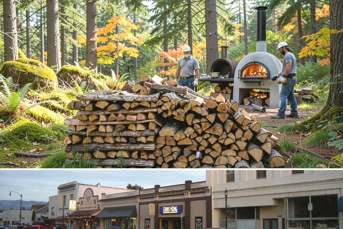 Firewood Area Cleanup in Burlington, Skagit County, WA - Early spring is the sweet spot for a full reset after winter, though a fall visit preps the space ahead of heating season.