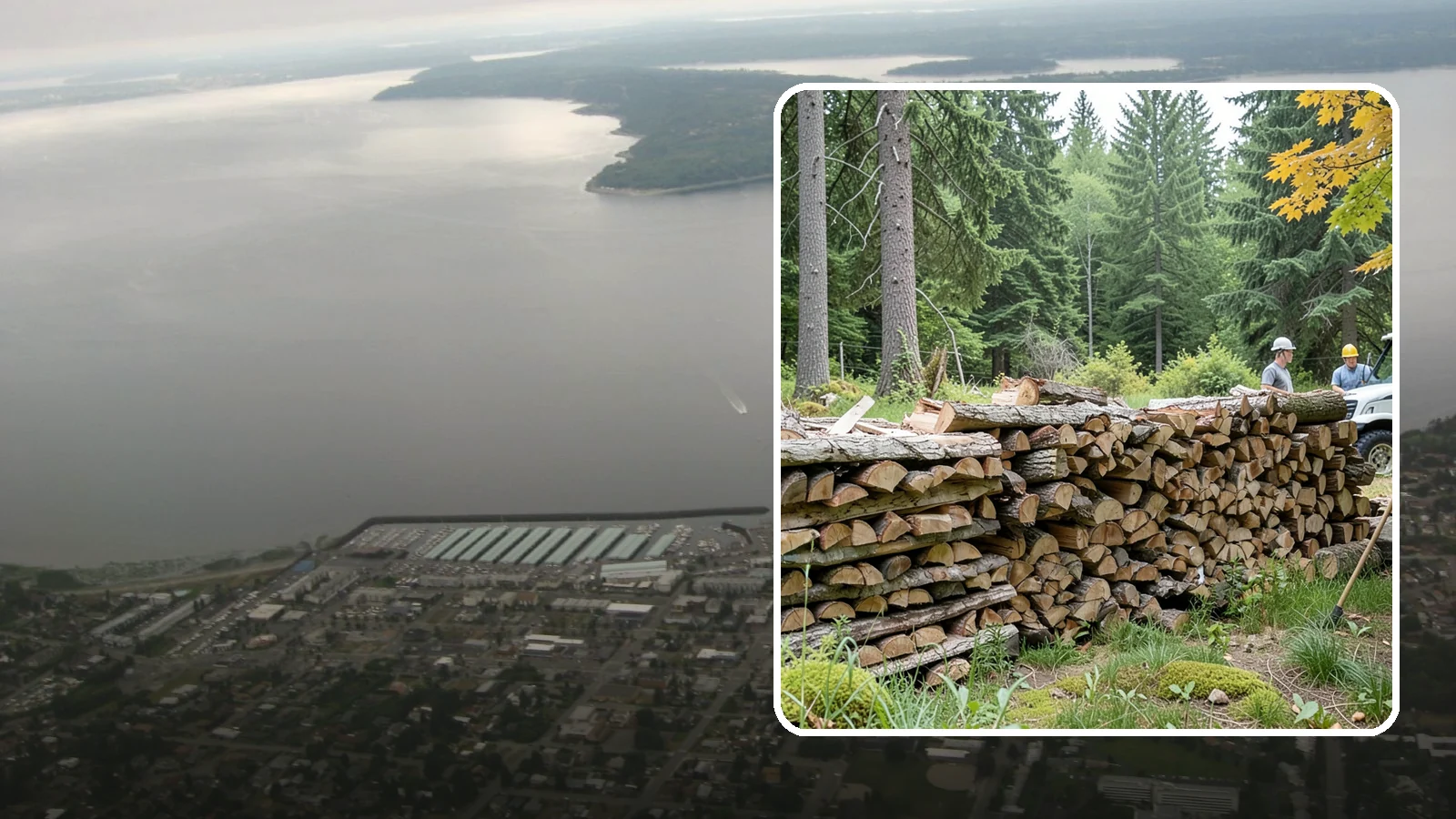Firewood Area Cleanup in Des Moines, King County, WA - We give your entire firewood zone a full reset, clearing debris, scraps, and clutter from top to bottom.