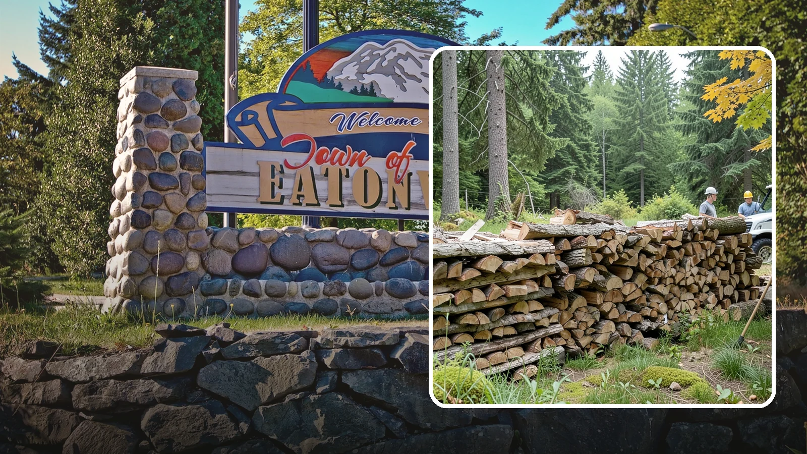 Firewood Area Cleanup in Eatonville, Pierce County, WA - We give your entire firewood zone a full reset, clearing debris, scraps, and clutter from top to bottom.