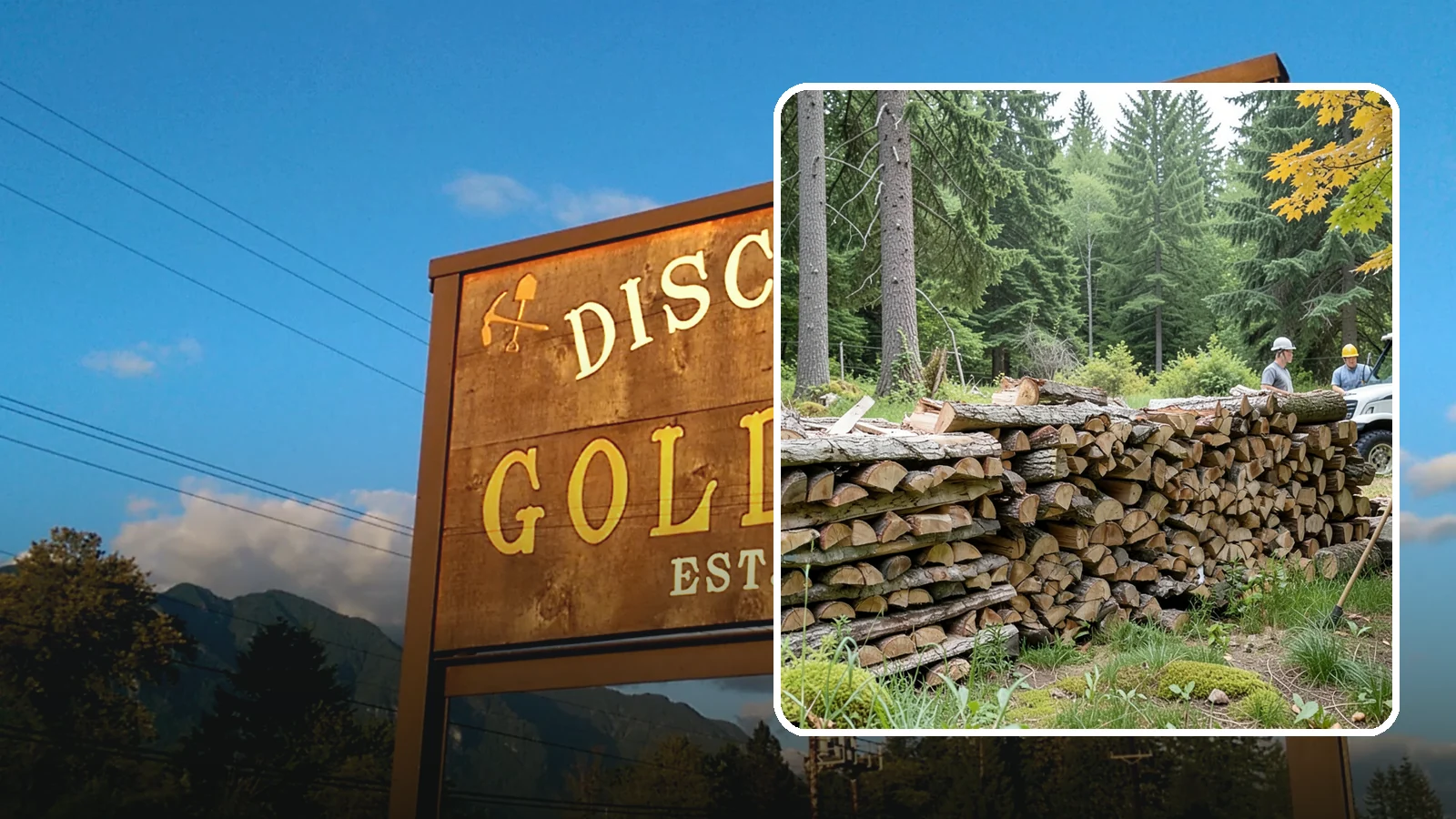Firewood Area Cleanup in Gold Bar, Snohomish County, WA - We give your entire firewood zone a full reset, clearing debris, scraps, and clutter from top to bottom.