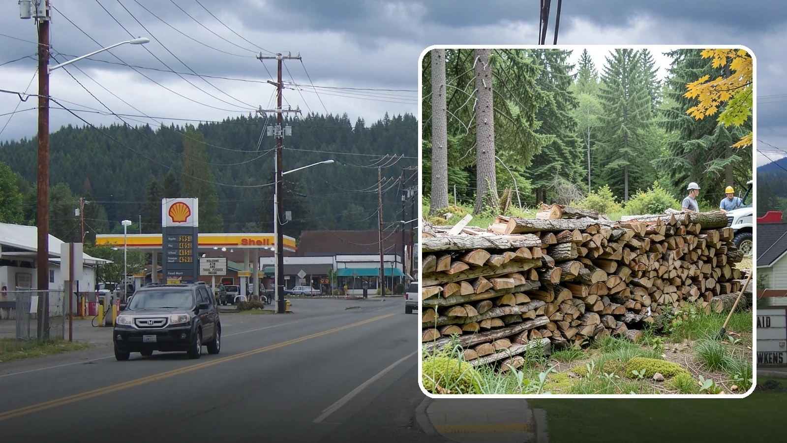 Firewood Area Cleanup in Granite Falls, Snohomish County, WA - We give your entire firewood zone a full reset, clearing debris, scraps, and clutter from top to bottom.