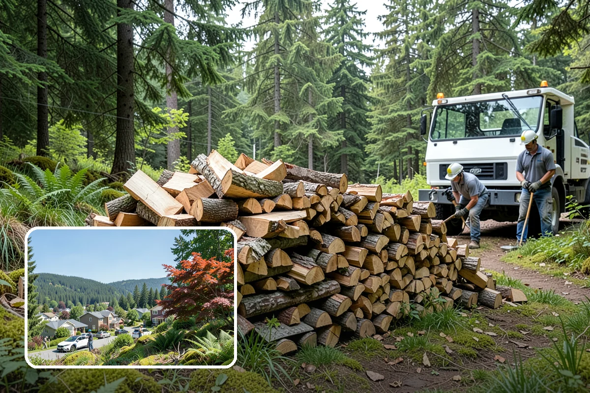 Firewood Area Cleanup in Index, Snohomish County, WA - Restores the whole firewood zone in one visit