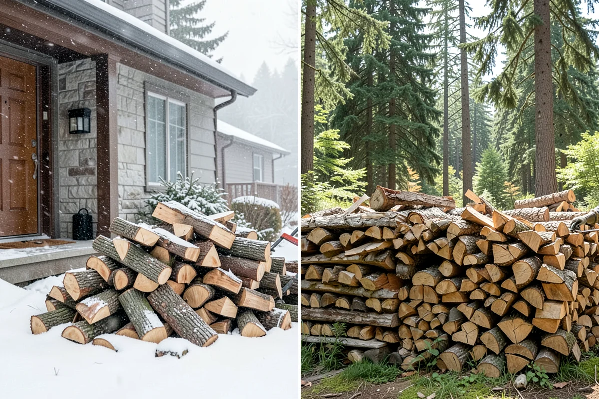 Firewood Area Cleanup in Lakewood, Pierce County, WA - Assess the full firewood area and note all the material to clear