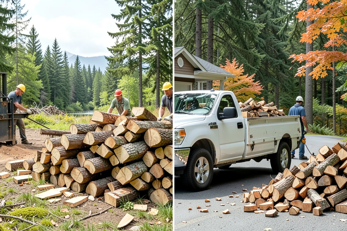 Firewood Area Cleanup in Lyman, WA - Assess the full firewood area and note all the material to clear
