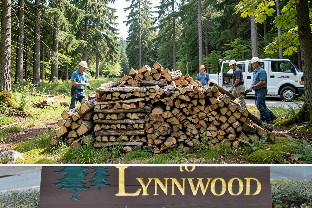 Firewood Area Cleanup in Lynnwood, Snohomish County, WA - Early spring is the sweet spot for a full reset after winter, though a fall visit preps the space ahead of heating season.