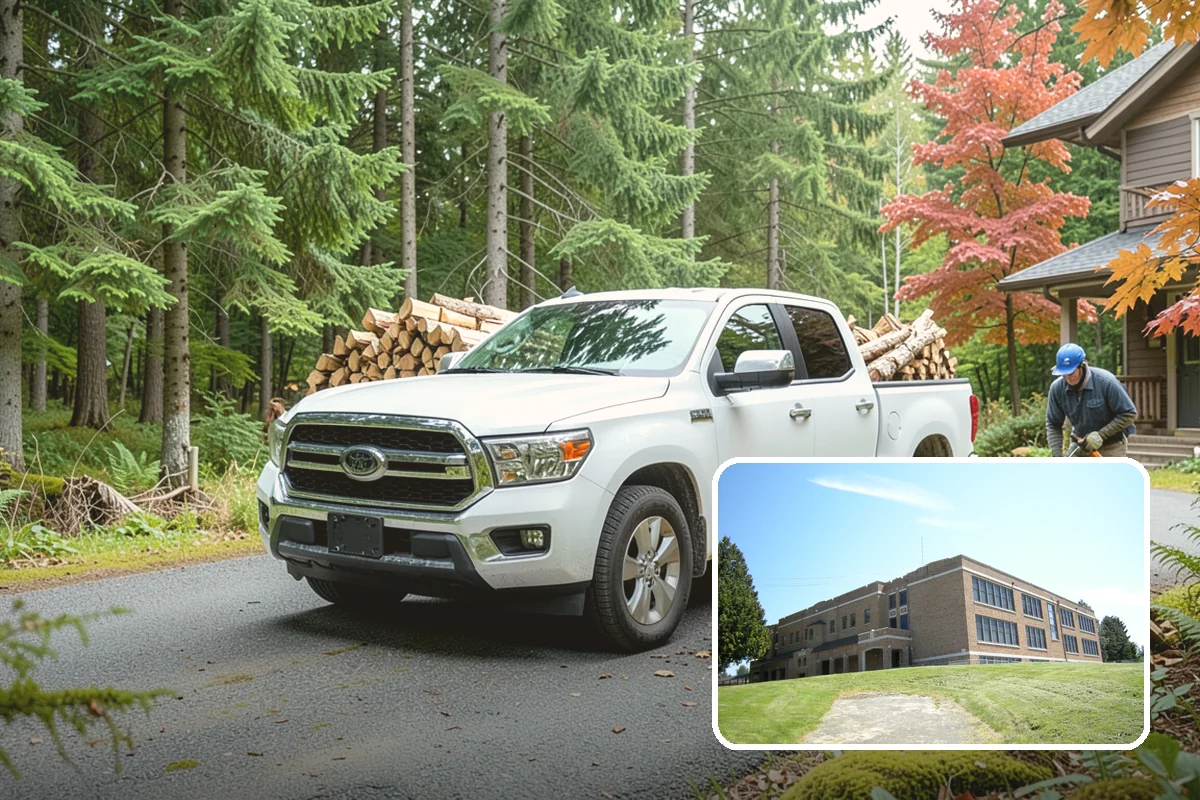 Firewood Area Cleanup in Maple Valley, King County, WA - Restores the whole firewood zone in one visit