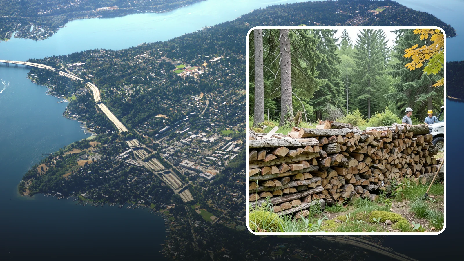 Firewood Area Cleanup in Mercer Island, King County, WA - We give your entire firewood zone a full reset, clearing debris, scraps, and clutter from top to bottom.